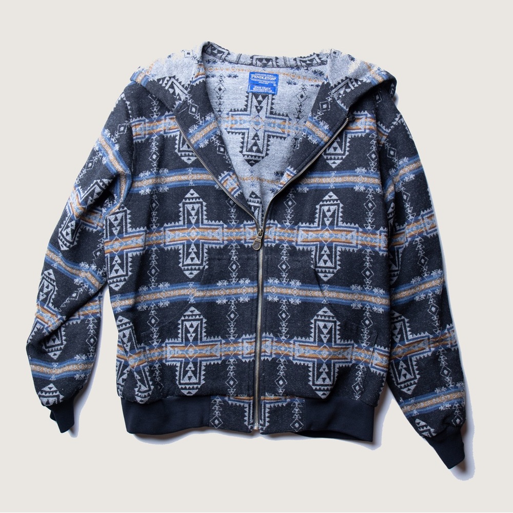 Pendleton Native American Hoodie Large